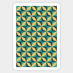 Diamond Seamless Pattern 001#001 Sticker